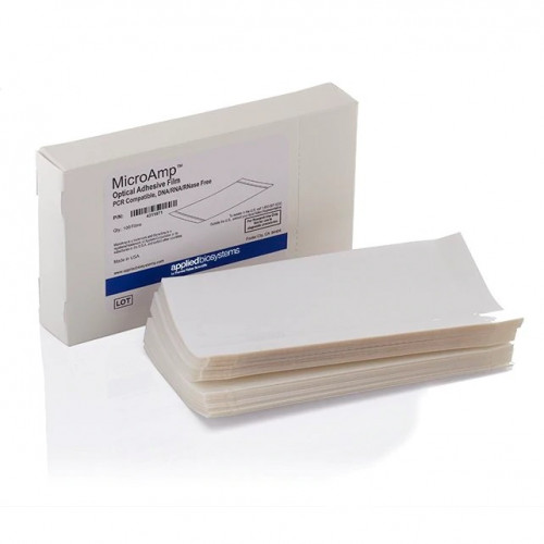 Applied Biosystems™ MicroAmp™ 48-Well Optical Adhesive Film, 25